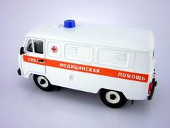 UAZ-3741 van Ambulance Medical Assistance (plastic painted) 1:43 Agat Mossar Tantal