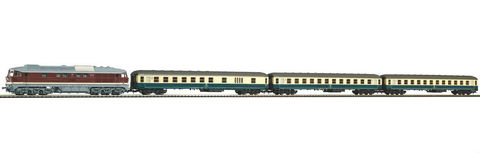 Piko 58114 Тепловоз Interzone train D 439 с пассажирскими вагонами, 1:87