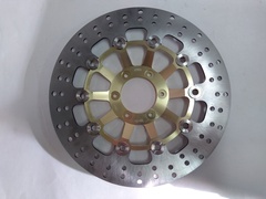 Диск тормозной передний золотой на Honda CBR RR 250 90-99