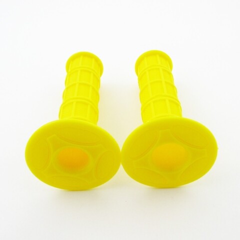 Ручки руля (грипсы) - желтые