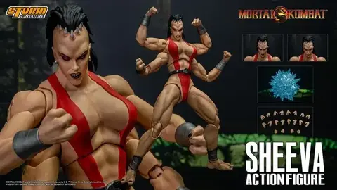 Фигурка Шива масштаб 1/12 Мортал Комбат Storm Collectibles