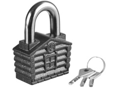 ВС2-34, 76.5 x 34 х 104 мм, дисковый механизм секрета, навесной замок (37220-34)