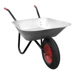 Тачка садовая 1-колес., 150кг/65л/0,6мм/ 13"(3.00х8)2PR