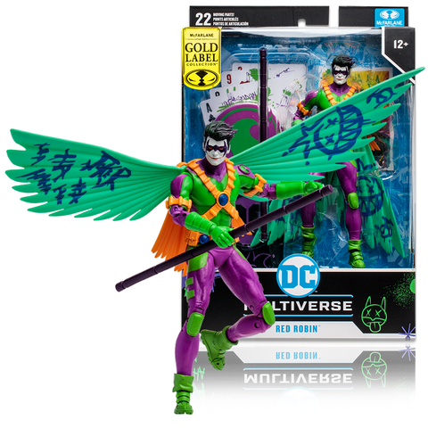 Фигурка McFarlane Toys DC: Red Robin (Jokerized) Gold Label