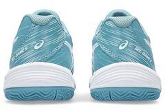 Детские теннисные кроссовки Asics Gel-Game 9 GS Clay/OC - greis blue/white