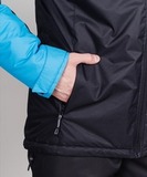 Утеплённый прогулочный костюм Nordski Active Blue/Black мужской с высокой спинкой