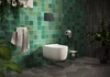 Berges 43280 Комплект  для монтажа подвесного унитаза: инсталляция NOVUM, кнопка L5 Soft Touch черная, унитаз OKUS, сиденье дюропласт Toma Slim SO, микролифт, быстросъем