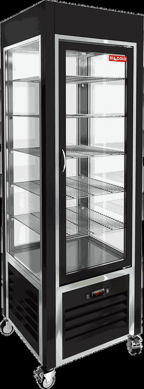 ВИТРИНА КОНДИТ/ВЕРТИКАЛЬНАЯ HICOLD VRC 350 BLACK FR