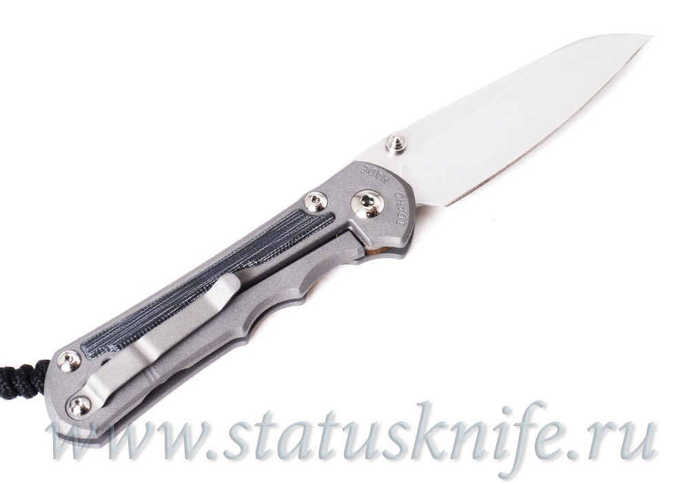 Нож Chris Reeve Large Inkosi Black Canvas Micarta MagnaCut