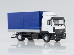 MAZ-5340 flatbed white-blue 1:43 AutoHistory