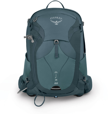 Картинка рюкзак туристический Osprey Mira 22 Bahia Blue - 4