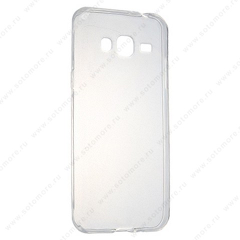 Накладка силиконовая ультра-тонкая для Samsung Galaxy J3 J320 2016 прозрачная
