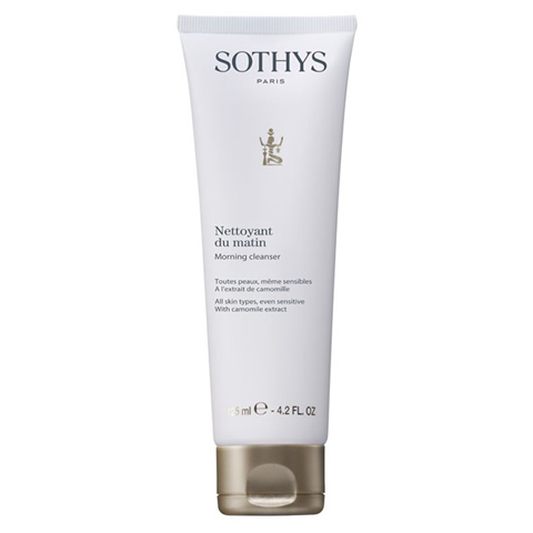 Sothys Cleansers: Утреннее очищающее средство для лица с экстрактами ромашки и сладкого миндаля (Morning Cleanser)