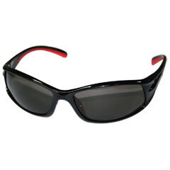 Sunglasses, TR90, polarized 1.10mm, black+red