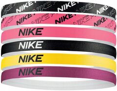 Повязка на голову Nike Headbands 6PK - black/digital pink/digital pink