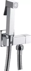 Смеситель с гигиеническим душем под одну воду HAIBA HB5502 хром