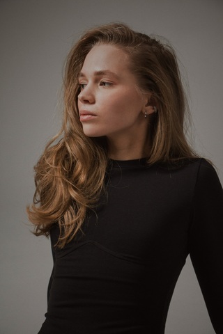 Боди с фигурным акцентом под грудью, BLACK