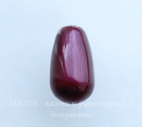 5816 Хрустальный жемчуг Сваровски Crystal Blackberry Капля с несквозным отверстием 11,5х6 мм