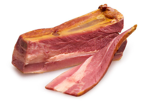 Ребрышки конины варено-копченые~300г