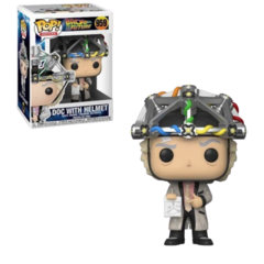 Фигурка Funko POP! Vinyl: Back to the Future: Doc with helmet