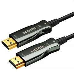 Кабель HDMI - HDMI, M/M, 20 м, 4K/60HZ, v2.0, ARC, опт, Wize, AOC-HM-HM-20M