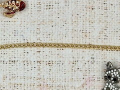 Цепь алюминиевая, ш. 4 мм