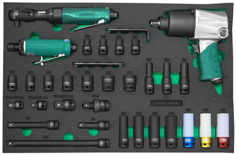 Jonnesway JA-C231SV Набор пневматического инструмента 1/2