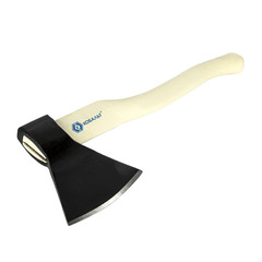 Топор плотницкий КОБАЛЬТ серия МАСТЕР 1200 гр., кованый, полукруглое лезвие, деревянное топорище (906-654)