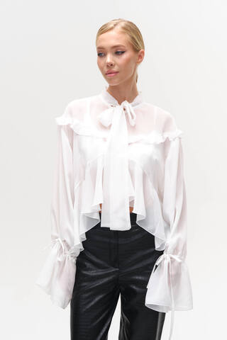 Блуза GOLUBKA | Молочный