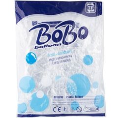 К Deco Bubble (Бабл), 12''/30 см, Прозрачный, 5 шт. (В синей упаковке)