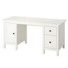 Письменный стол Кантри 12 (белый лак), 155х74х64,5 см