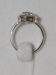 Серьги с фианитами 22451(серьги из серебра).