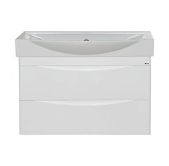 Тумба MISTY Элвис - 85 подвесная 2 ящ.  c умывальником