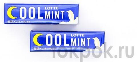 Жевательная резинка Lotte Coolmint с мятой