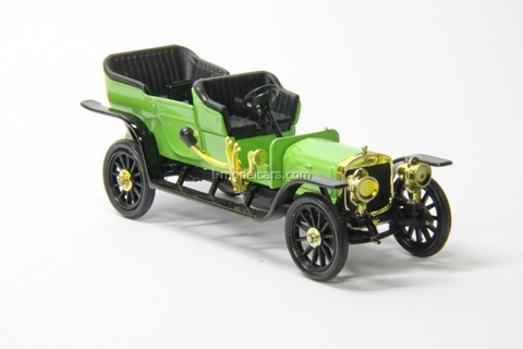 Russo-Balt C24-30 Double-Phaeton 1909 bright-green Agat Mossar Tantal 1:43
