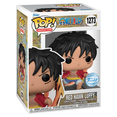 Фигурка Funko POP! Animation One Piece Red Hawk Luffy (Exc) (1273)