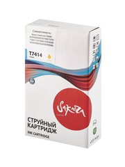 Контейнер с чернилами Sakura C13T741400 (T7414 Y) для Epson SureColor SC-F6000/F7000/F6200/F7200/F7000/F9200, пурпурный, 1000 мл.