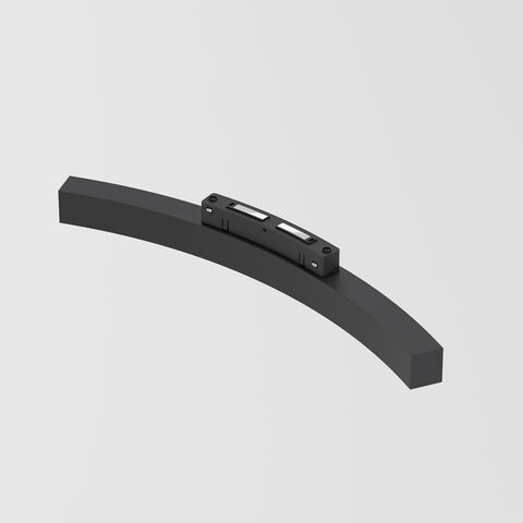 Трековый светильник Elektrostandard Slim Magnetic для радиусного шинопровода 16W 4200K Planar Ø 800мм 85180/01 черный