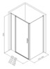 Allen Brau 3.31038.BA + 3.31047.BA Душевой уголок  Priority 160x100 3.31038.BA + 3.31047.BA серебро браш