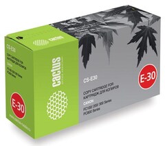 Картридж лазерный Cactus CS-E30S E-30 черный (4000стр.) для Canon FC100/200/300Series/PC800Series