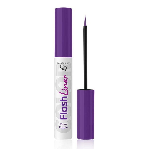 Golden Rose Подводка FLASH LINER COLORED тон 107_PLUM PURPLE сливово-фиолетовый