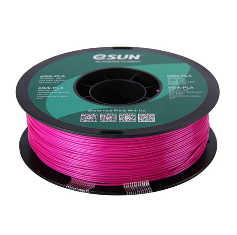 Катушка пластика eSilk-PLA Esun, 1.75 мм, 1 кг, фиолетовая