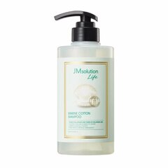 JMSolution Life Marine Cotton Shampoo увлажняющий шампунь для активного питания волос с экстрактом морского хлопка
