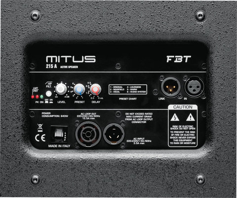 Акустические системы активные FBT Mitus 215A