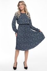 Платье Амелия (гофре, флер) Diolche