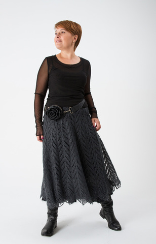 Raven Tail Skirt by Lena Rodina