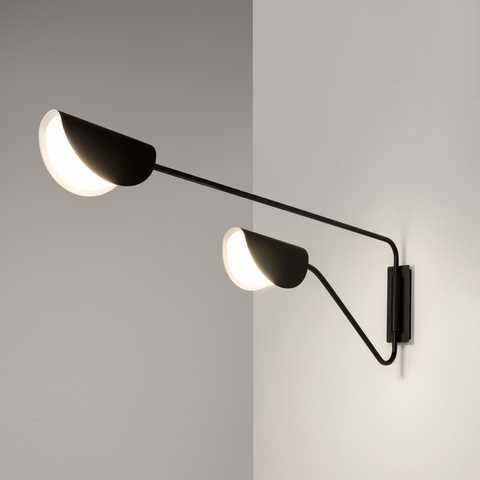 Настенный светильник Maytoni Mollis MOD126WL-02B