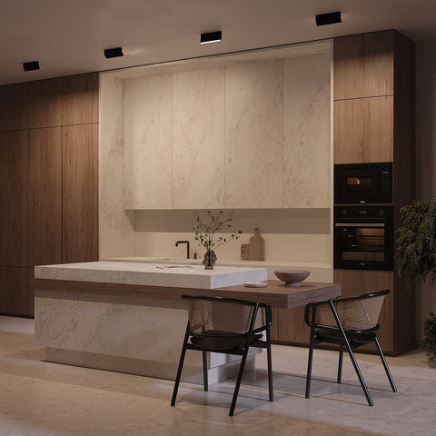 Накладной светодиодный светильник Maytoni Basis Rot C133CL-12W3K-B