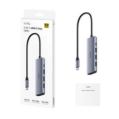 Cudy - Концентратор USB-C 5 в 1 с поддержкой HDMI 4K UH405