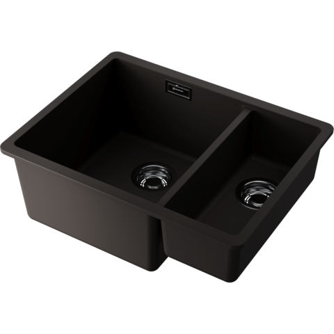 Omoikiri 4997500 Мойка Kata 55-2-U-ES Artgranit/эспрессо